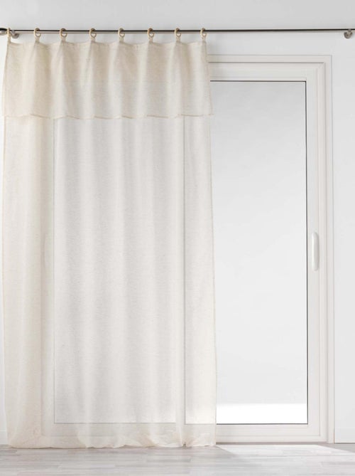 Tende in legno con volant e occhielli - Kiabi