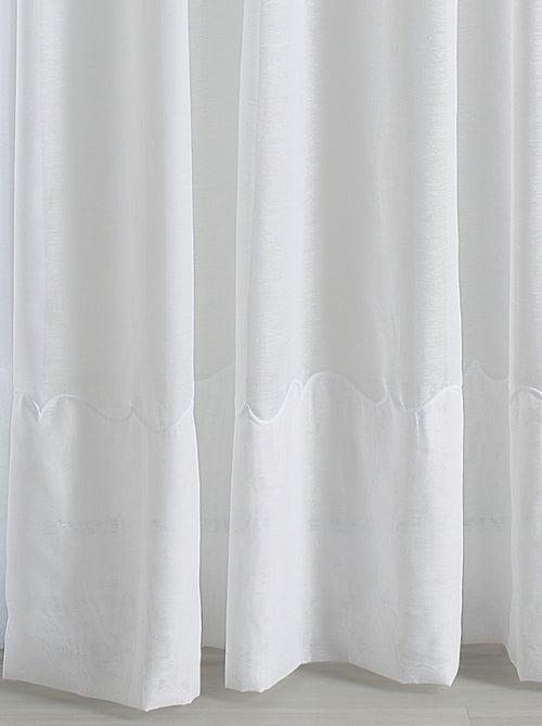 Tende in polilene ricamate Cornely - Kiabi