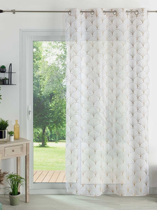 Tende ricamate in stile Art Déco - Kiabi