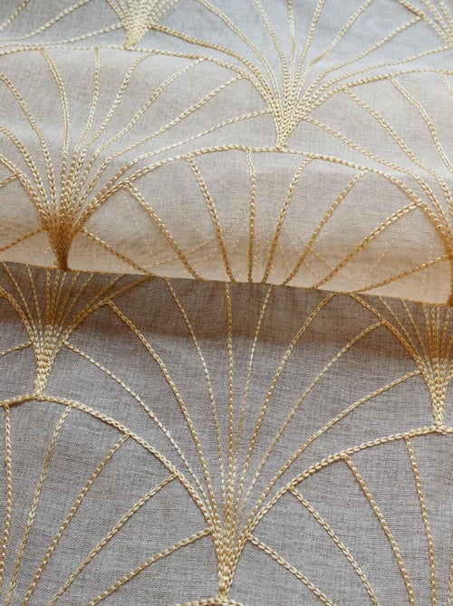 Tende ricamate in stile Art Déco - Kiabi