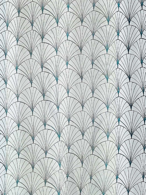 Tende ricamate in stile Art Déco - Kiabi