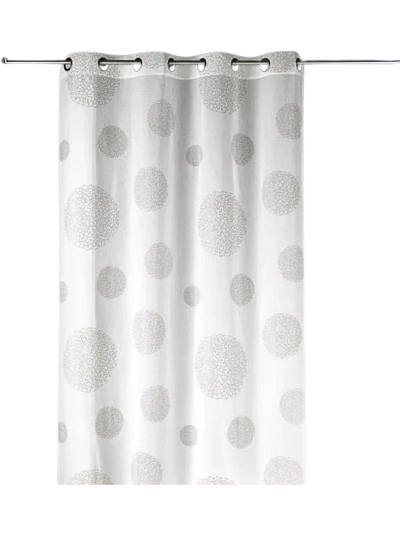 Tende rotonde con stampa magnetica Beige - Kiabi
