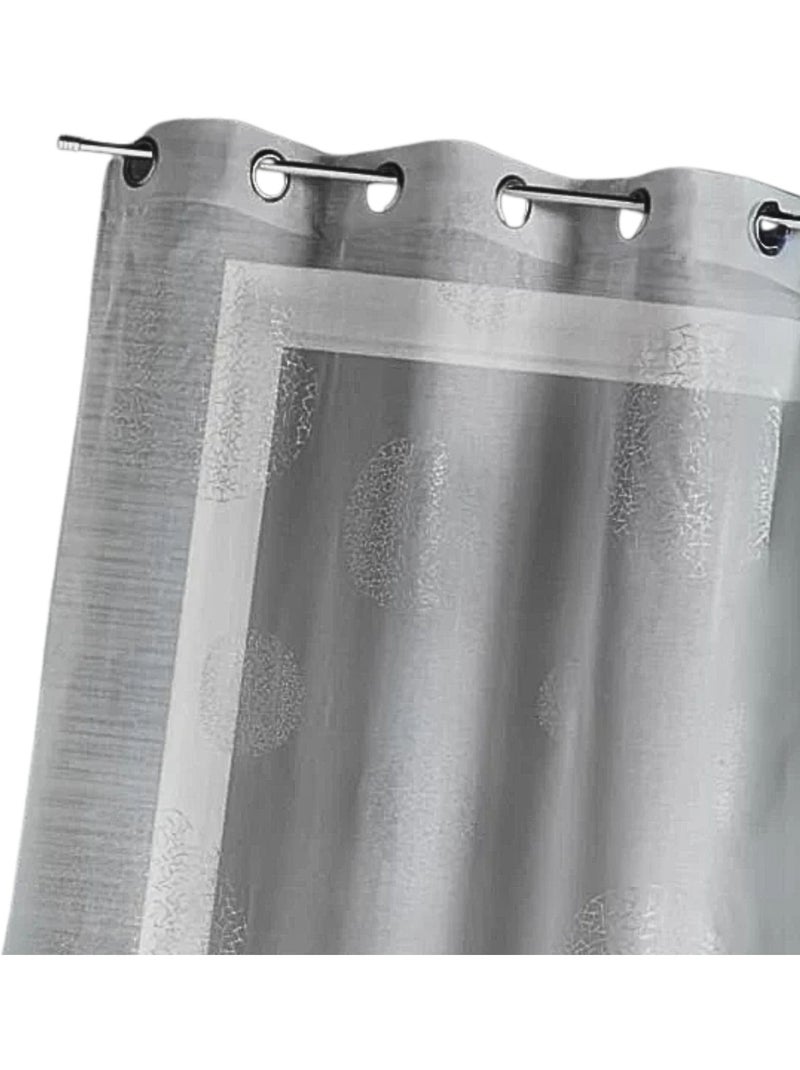 Tende rotonde con stampa magnetica Grigio chiaro - Kiabi