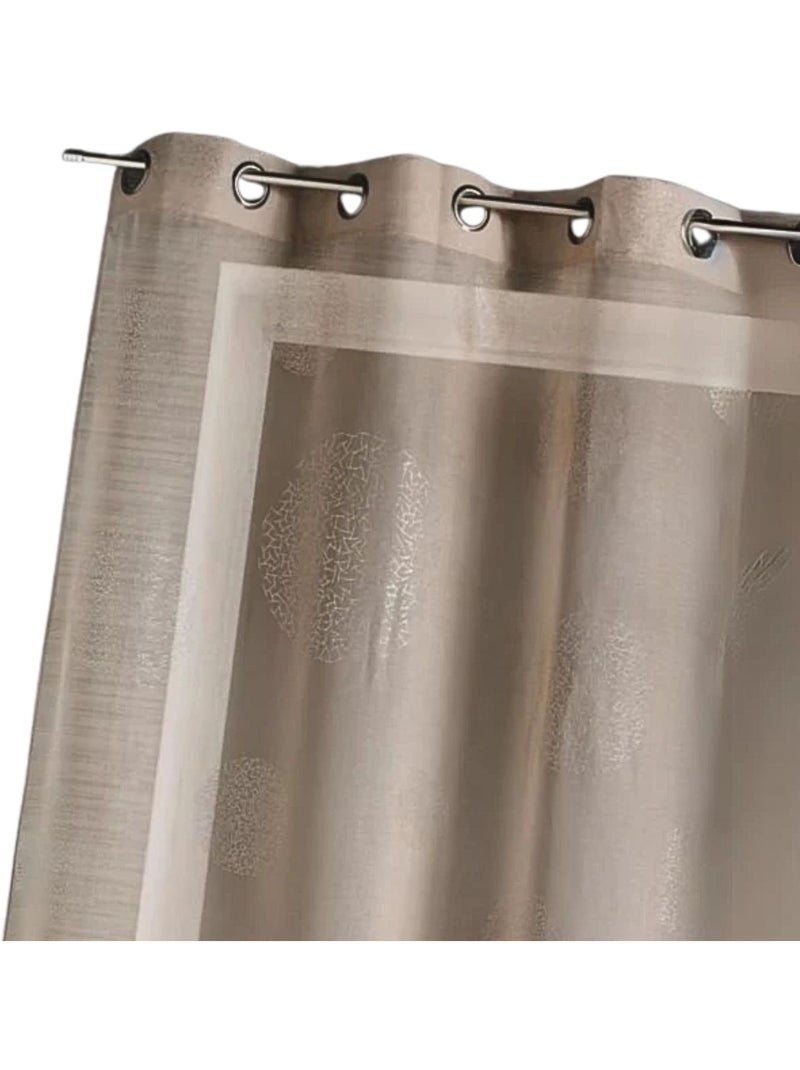 Tende rotonde con stampa magnetica Tortora - Kiabi