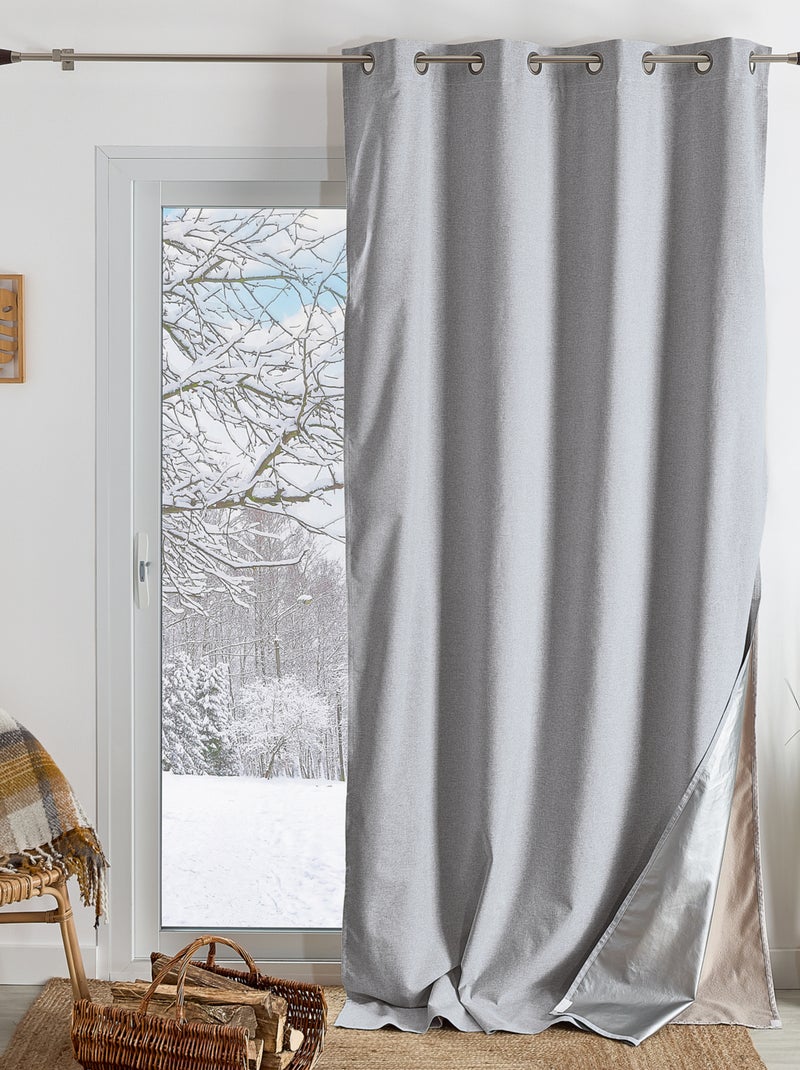 Tende termiche e oscuranti invernali ed estive Grigio - Kiabi