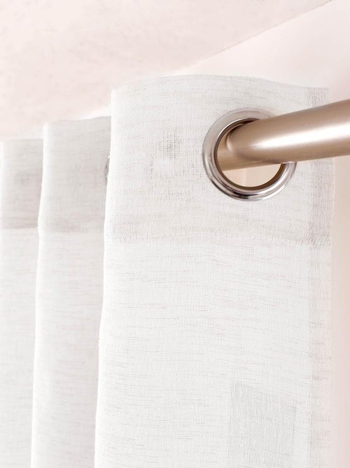Tende velate in lino - Kiabi