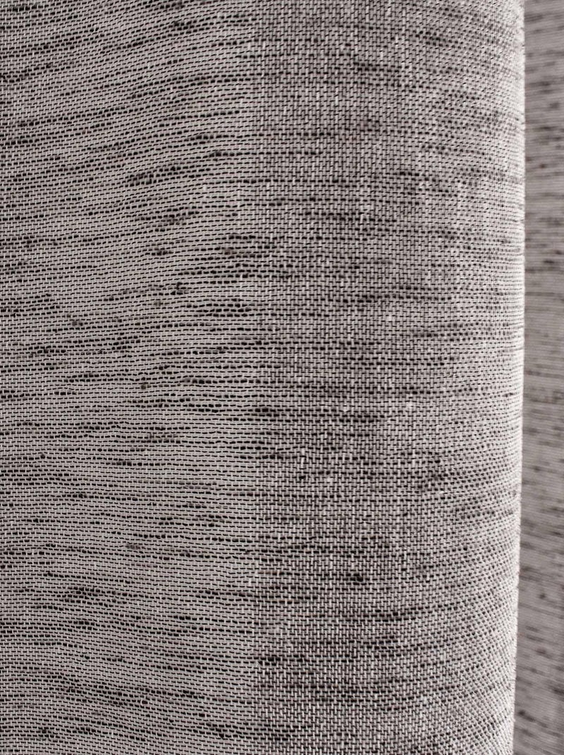 Tende velate in lino Nero - Kiabi