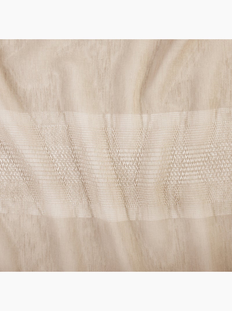 Tende velate traforate in stile macramè Beige - Kiabi