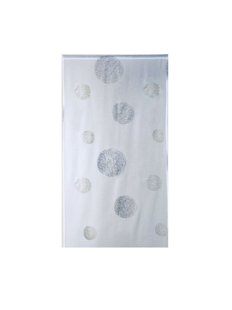 Tendine ricamate rotonde per finestre Bianco - Kiabi