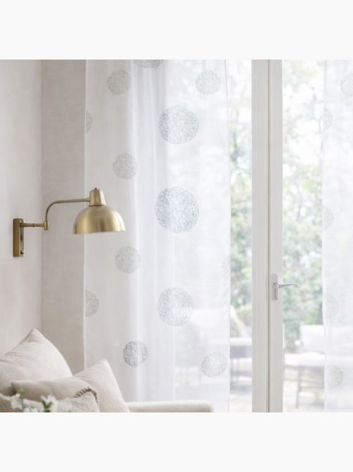 Tendine ricamate rotonde per finestre - Kiabi