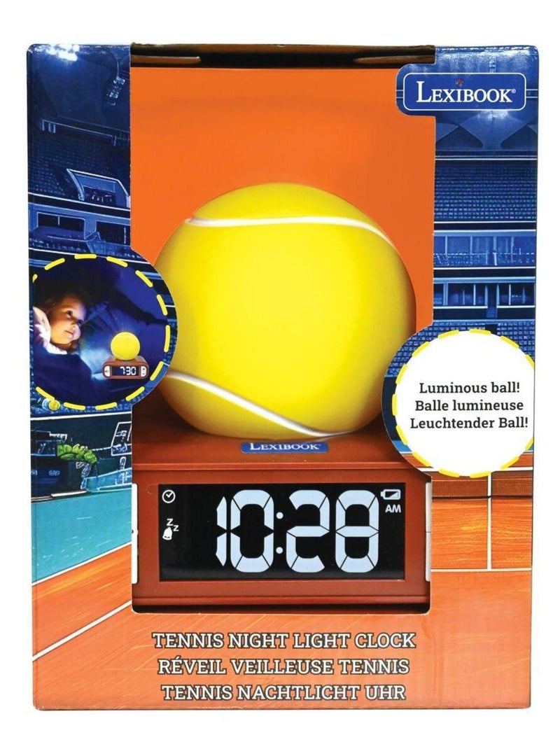 Tennis Sveglia a luce notturna con suoni Giallo - Kiabi