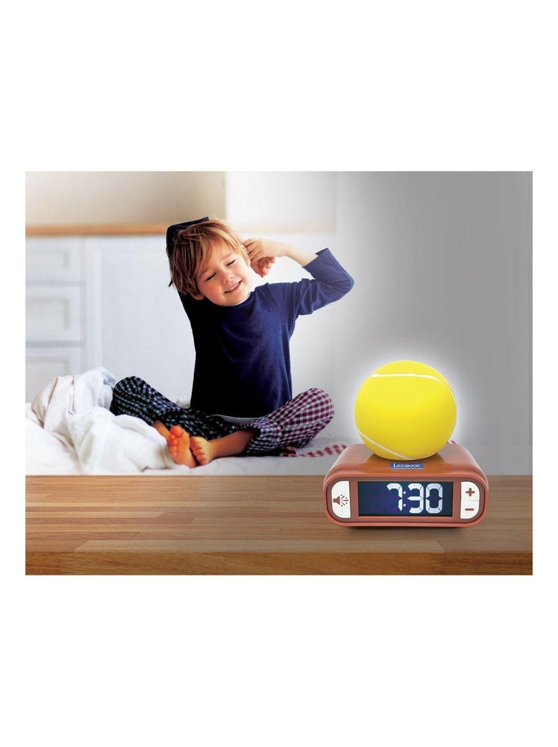 Tennis Sveglia a luce notturna con suoni Giallo - Kiabi