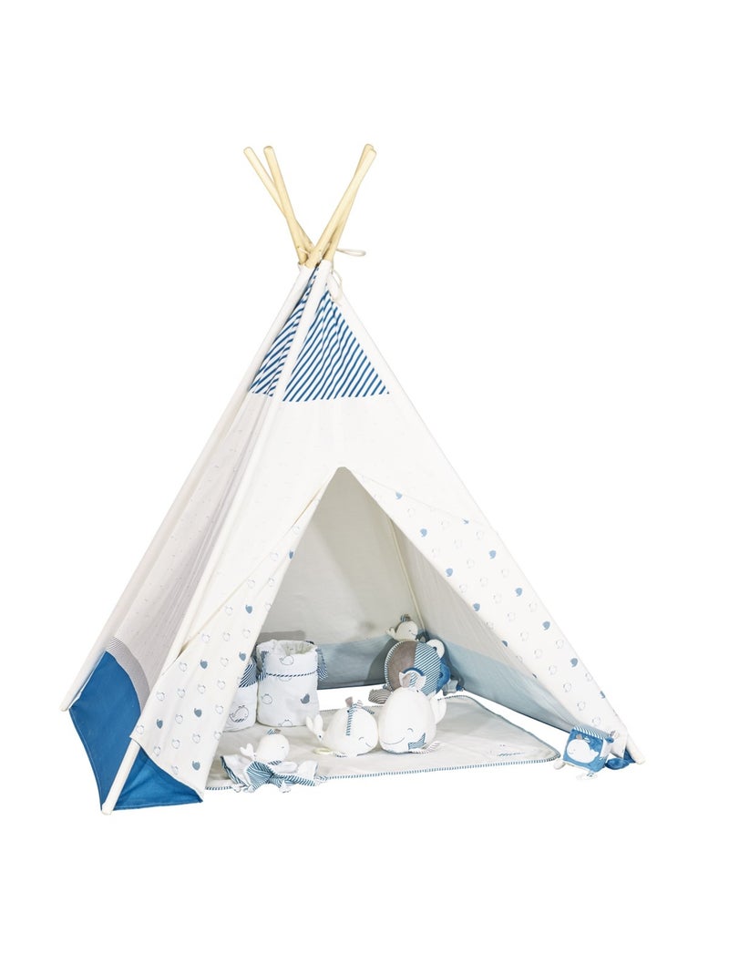 Tepee in tela di cotone - SAUTHON Bianco - Kiabi