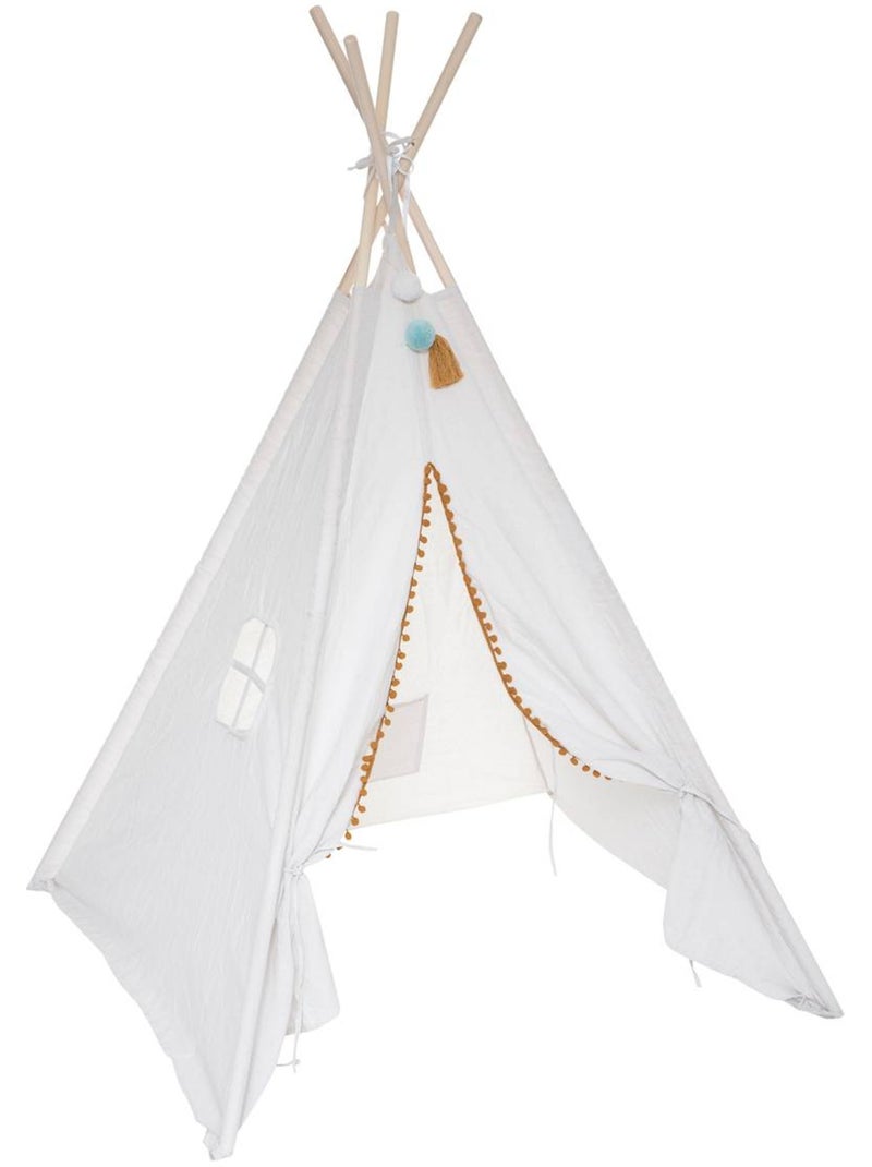 Tepee per bambini wapi 120x120x160cm naturale Verderame - Kiabi