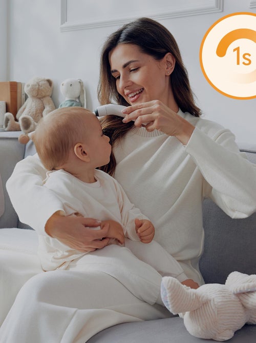 Termometro senza contatto LIONELO Feverscan - Funzione di memoria - Avviso febbre - Misura in 1 seco - Kiabi