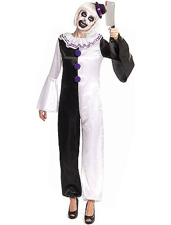 Terribile costume da clown con cappello