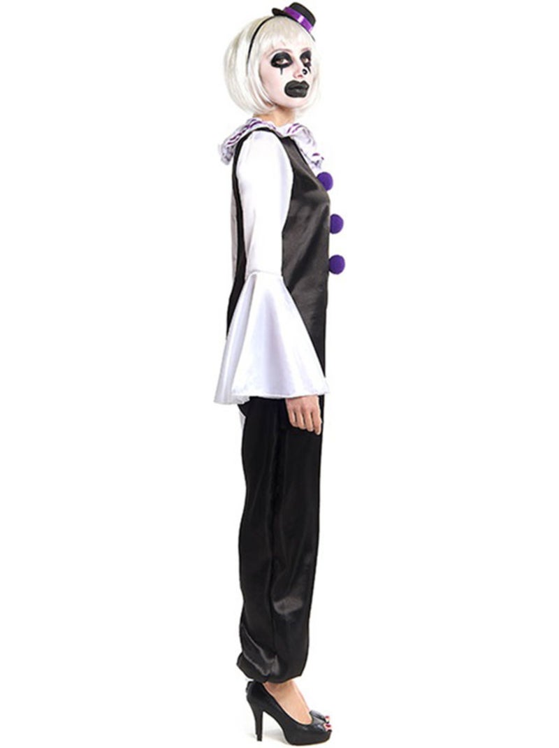 Terribile costume da clown con cappello Multicolore - Kiabi