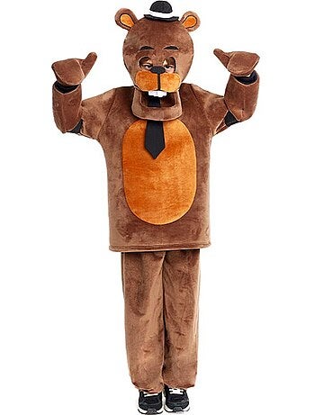 Terribile costume da orsacchiotto con guanti