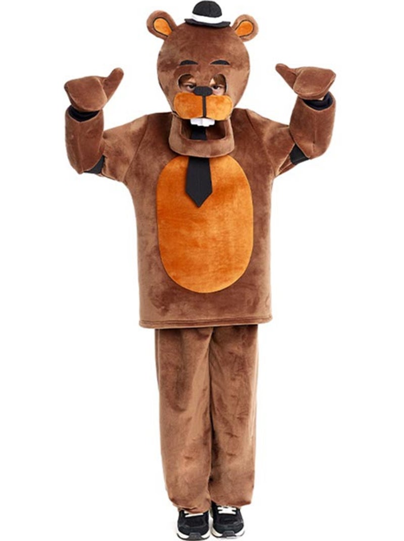 Terribile costume da orsacchiotto con guanti Multicolore - Kiabi