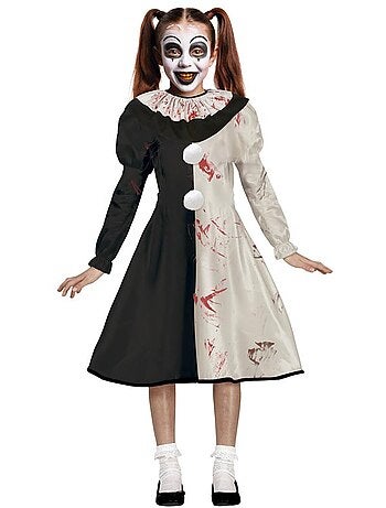 Terrificante costume da clown