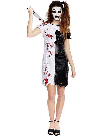 Terrificante costume da clown