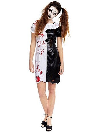 Terrificante costume da clown