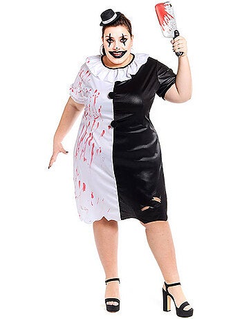 Terrificante costume da clown