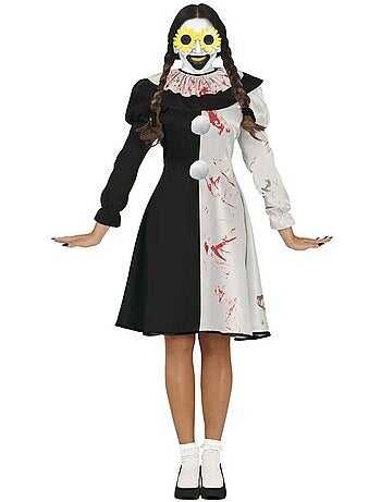 Terrificante costume da clown