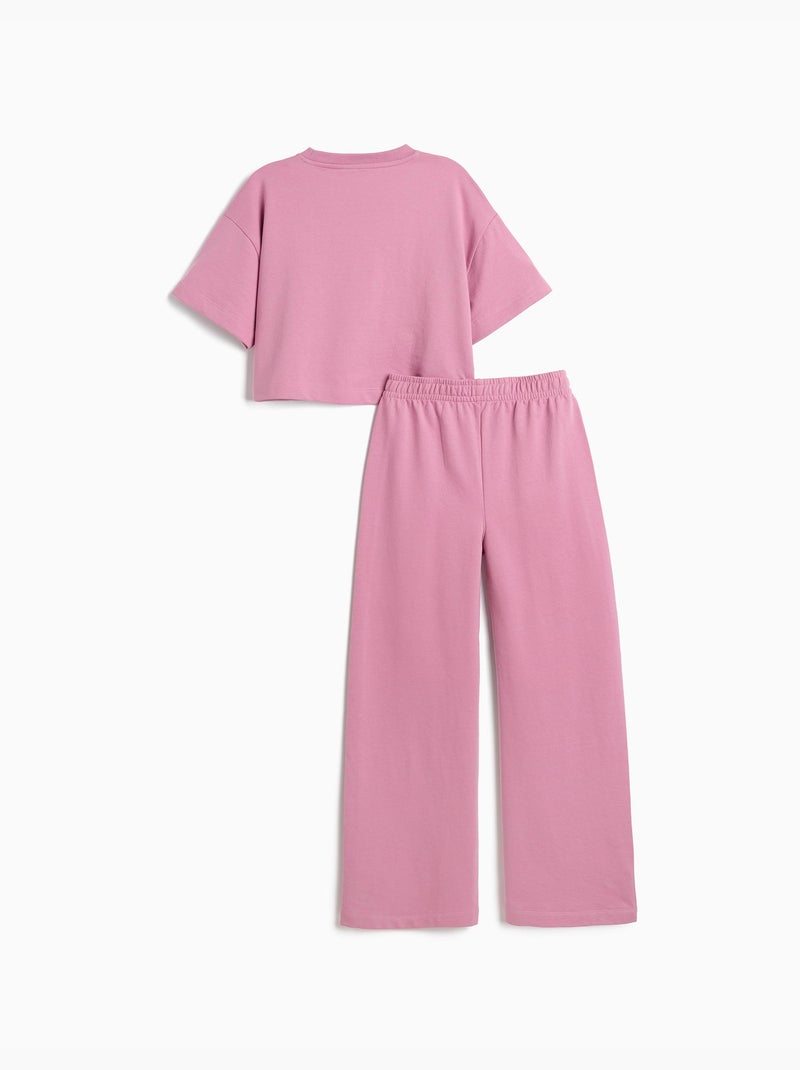 Terry set, mo fashion Malva lilla - Kiabi