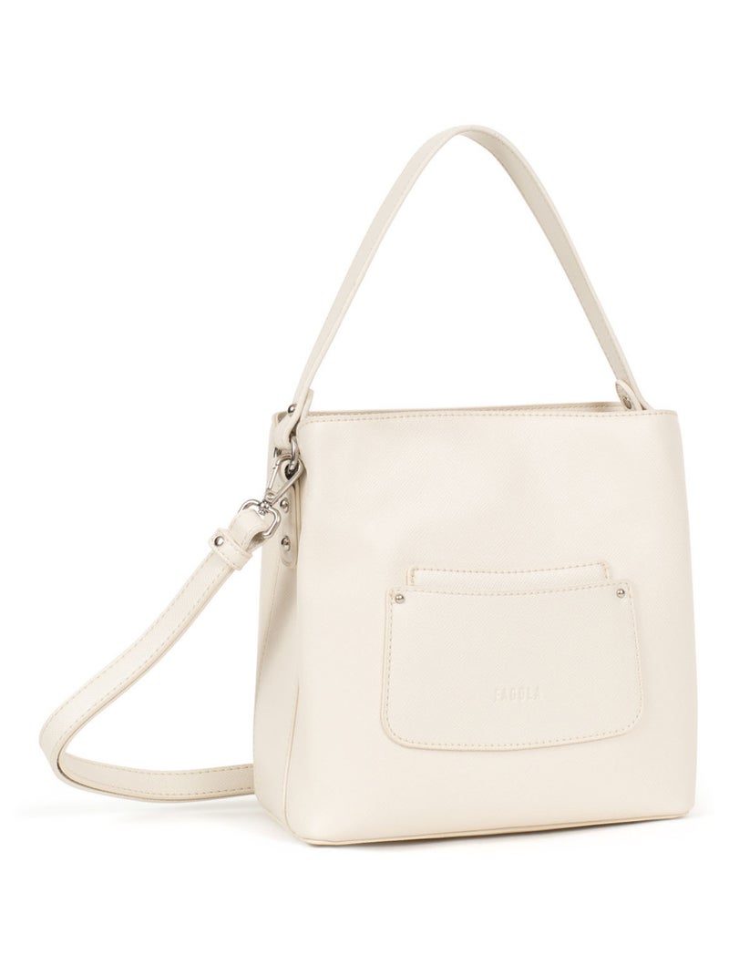 TESSA - Borsa a mano 1 manico Avorio - Kiabi