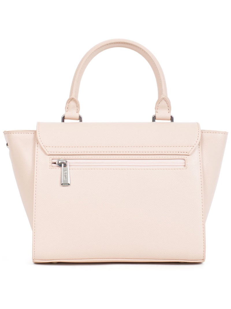 TESSA - Borsa a mano 1 manico Beige/Rosa - Kiabi