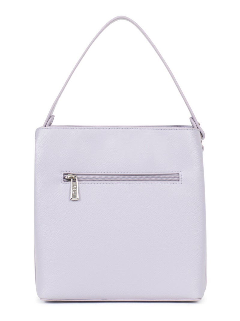 TESSA - Borsa a mano 1 manico Malva lilla - Kiabi