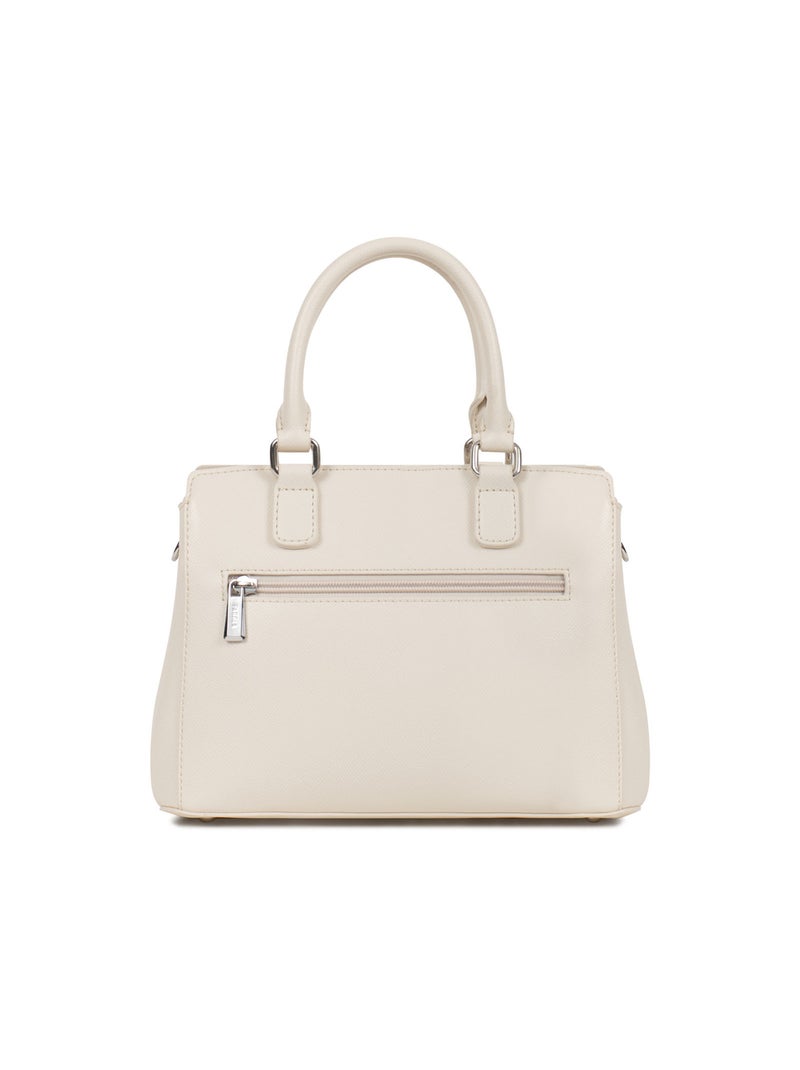 TESSA - Borsa a mano con 2 manici Avorio - Kiabi