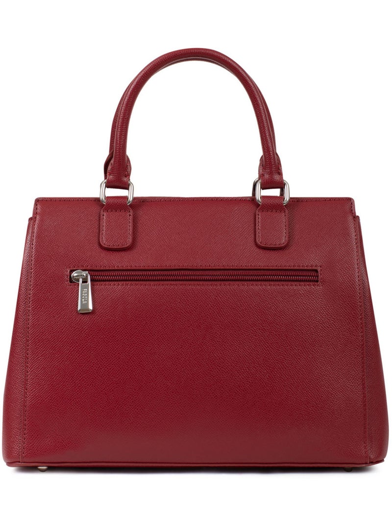 TESSA - Borsa a mano con 2 manici Rosso carminio - Kiabi