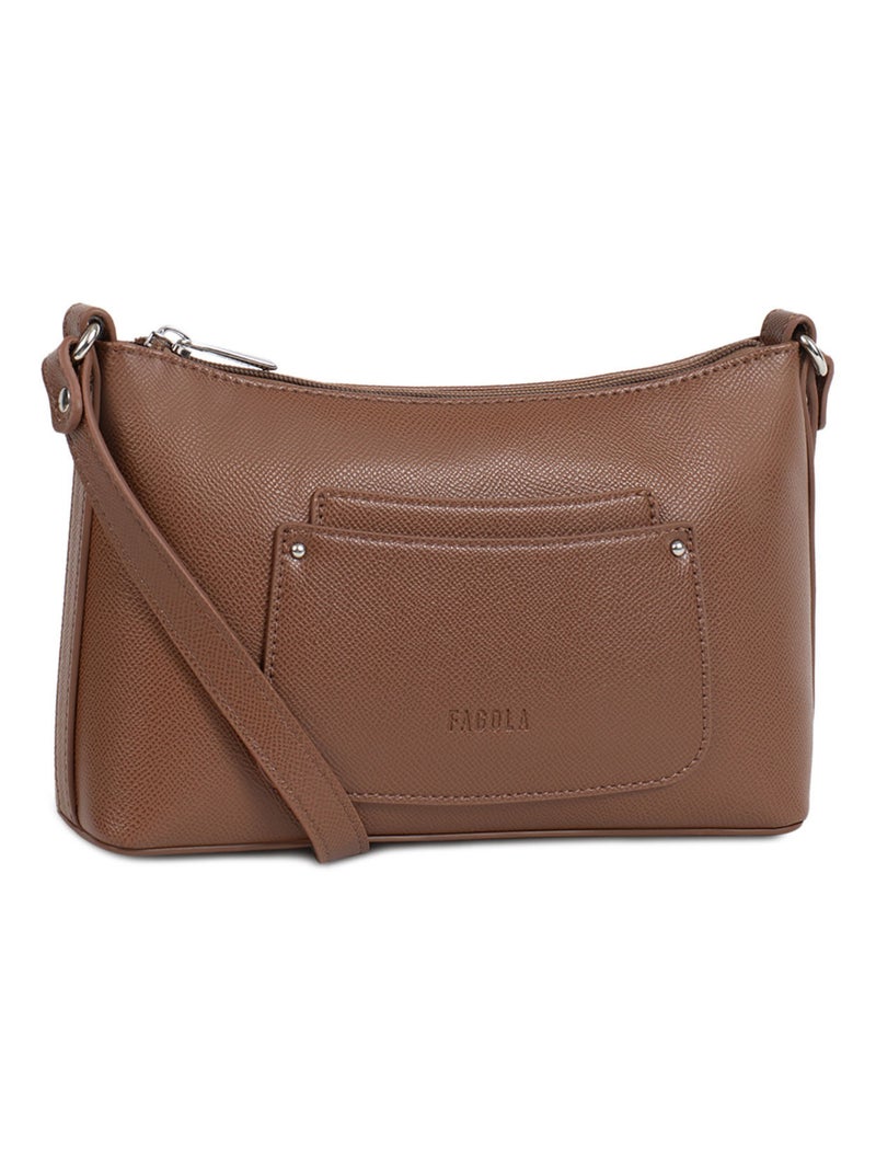 TESSA - Borsa a tracolla Terracotta - Kiabi