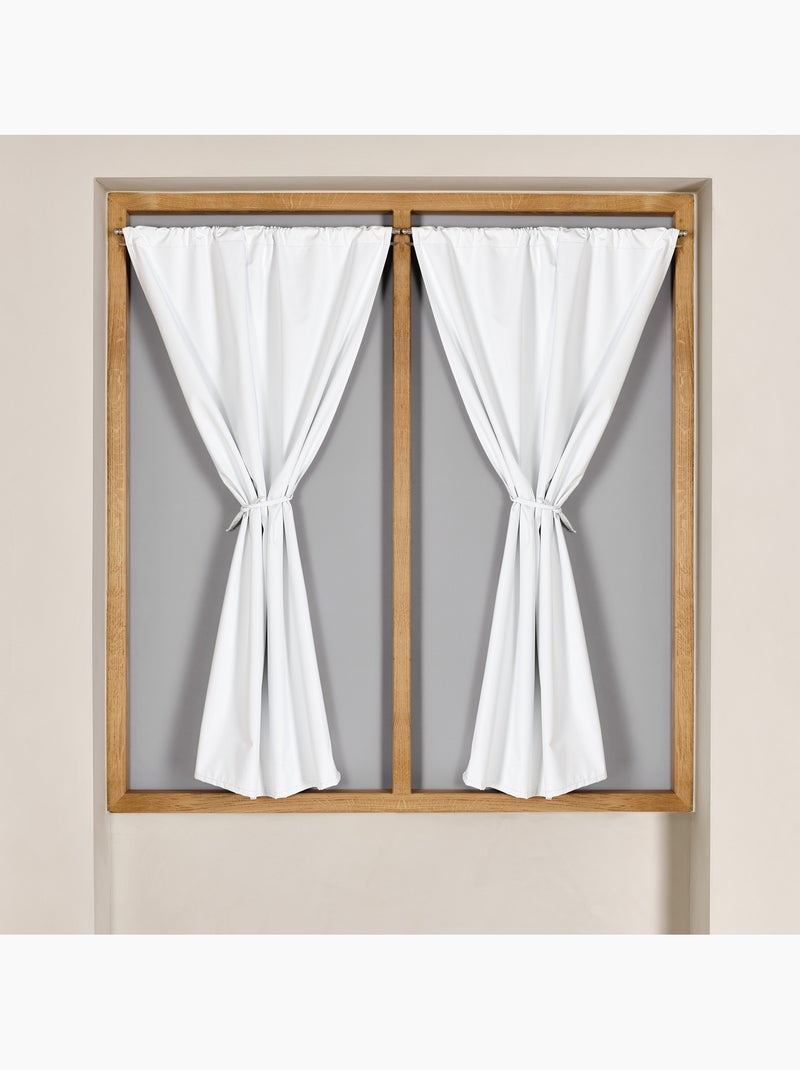 Tessera 100% oscurante e termica con fermacarte integrati Bianco - Kiabi