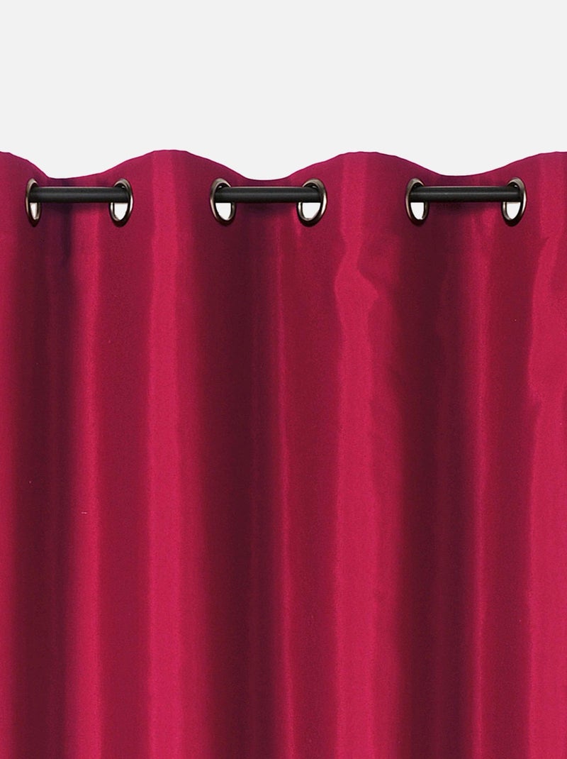 Tessuto per tende semitrasparenti ignifugo M1 Rosa fucsia - Kiabi