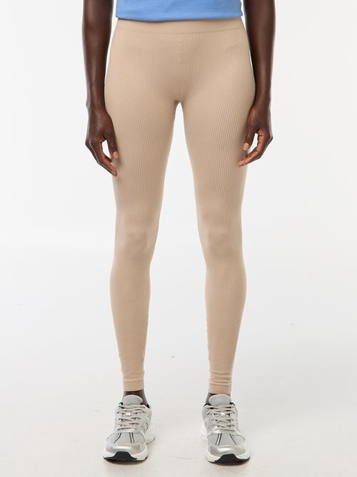 Tessuto stretch a coste senza cuciture - Kiabi Tessuto stretch a coste senza cuciture - Kiabi