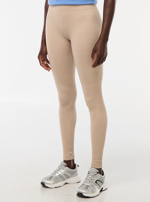 Tessuto stretch a coste senza cuciture - Kiabi Tessuto stretch a coste senza cuciture - Kiabi