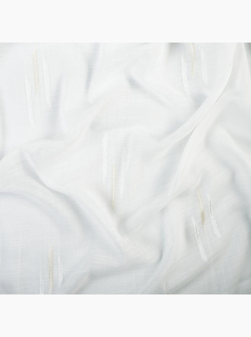 Tessuto velato con motivo ikat a fili tagliati - Kiabi