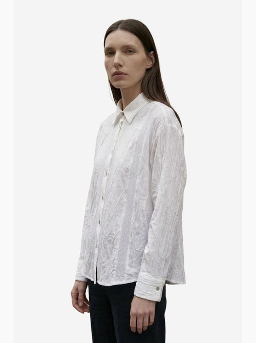 Textured woven button-up shirt my fashion - Kiabi Textured woven button-up shirt my fashion - Kiabi