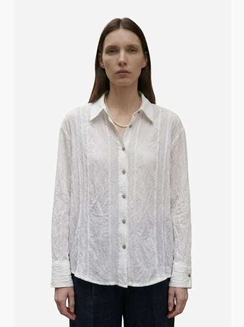 Textured woven button-up shirt my fashion - Kiabi Textured woven button-up shirt my fashion - Kiabi
