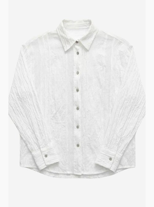 Textured woven button-up shirt my fashion - Kiabi Textured woven button-up shirt my fashion - Kiabi