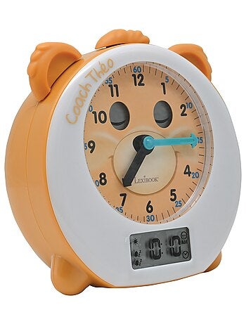 THEO, Sveglia educativa My Sleep Trainer con funzione di racconto e luci (versione FR)