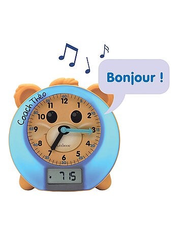 THEO, Sveglia educativa My Sleep Trainer con funzione di racconto e luci (versione FR)