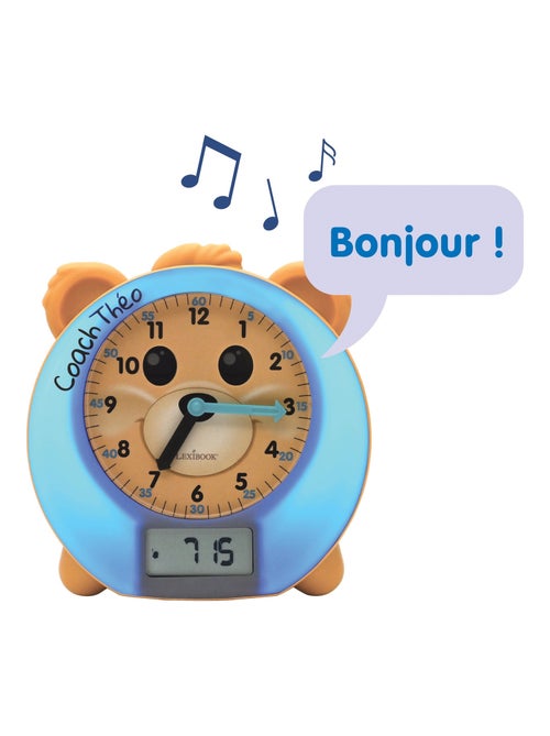 THEO, Sveglia educativa My Sleep Trainer con funzione di racconto e luci (versione FR) - Kiabi