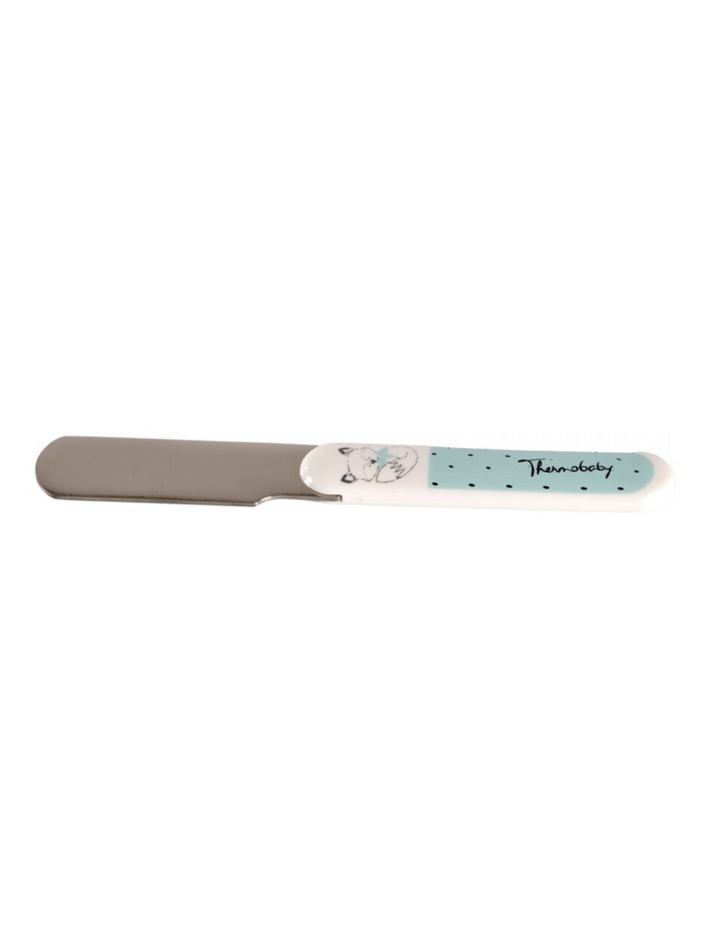 Thermobaby Astuccio posate bambino in acciaio inox design Bosco Bianco - Kiabi