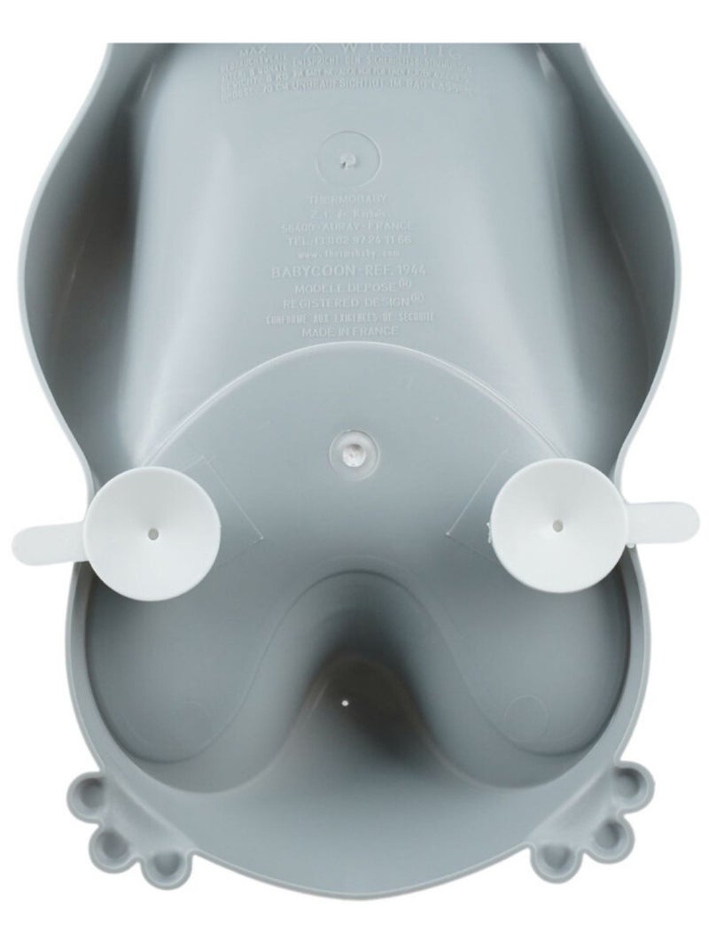 Thermobaby Babycoon seggiolino da bagno reclinabile con ventose grigie Grigio - Kiabi