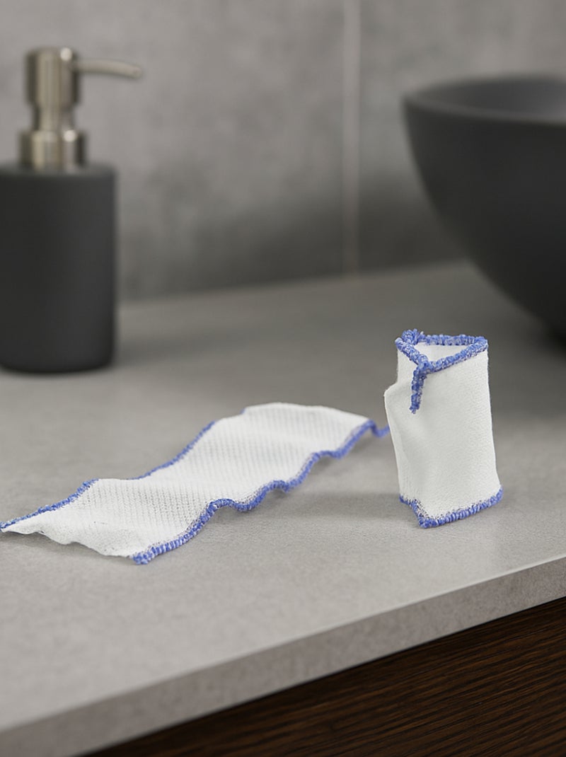 Thermobaby confezione da 2 reti ombelicali latex-free per cicatrizzazione Bianco - Kiabi