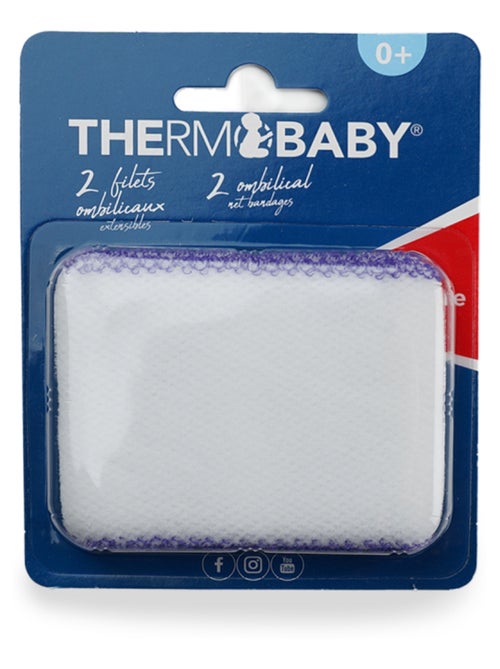Thermobaby confezione da 2 reti ombelicali latex-free per cicatrizzazione - Kiabi Thermobaby confezione da 2 reti ombelicali latex-free per cicatrizzazione - Kiabi